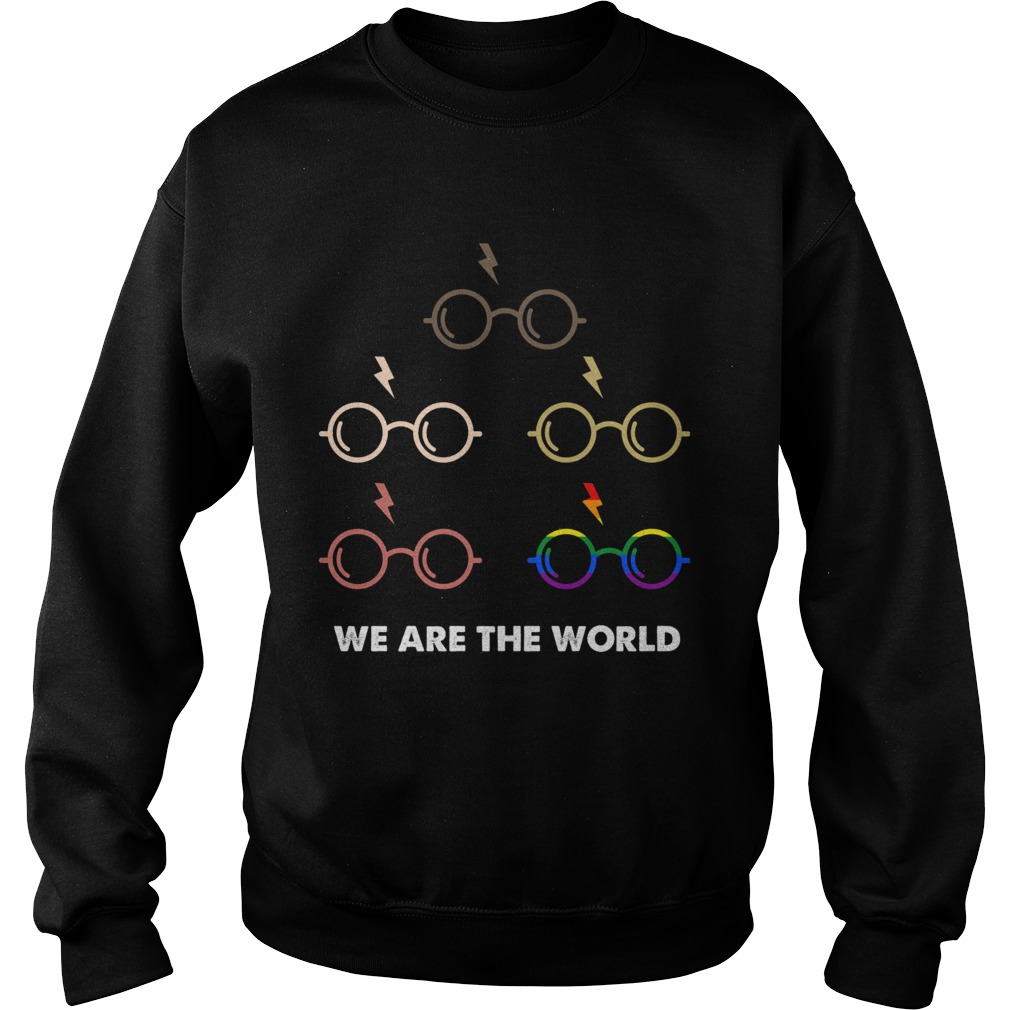 Lgbt harry potter we are the world Sweatshirt