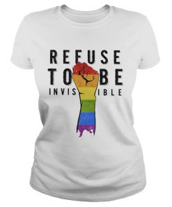 Lgbt refuse to be invisible fist  Classic Ladies