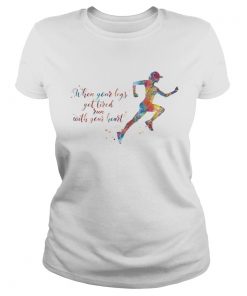 Lgbt when your legs get tired run with your heart  Classic Ladies