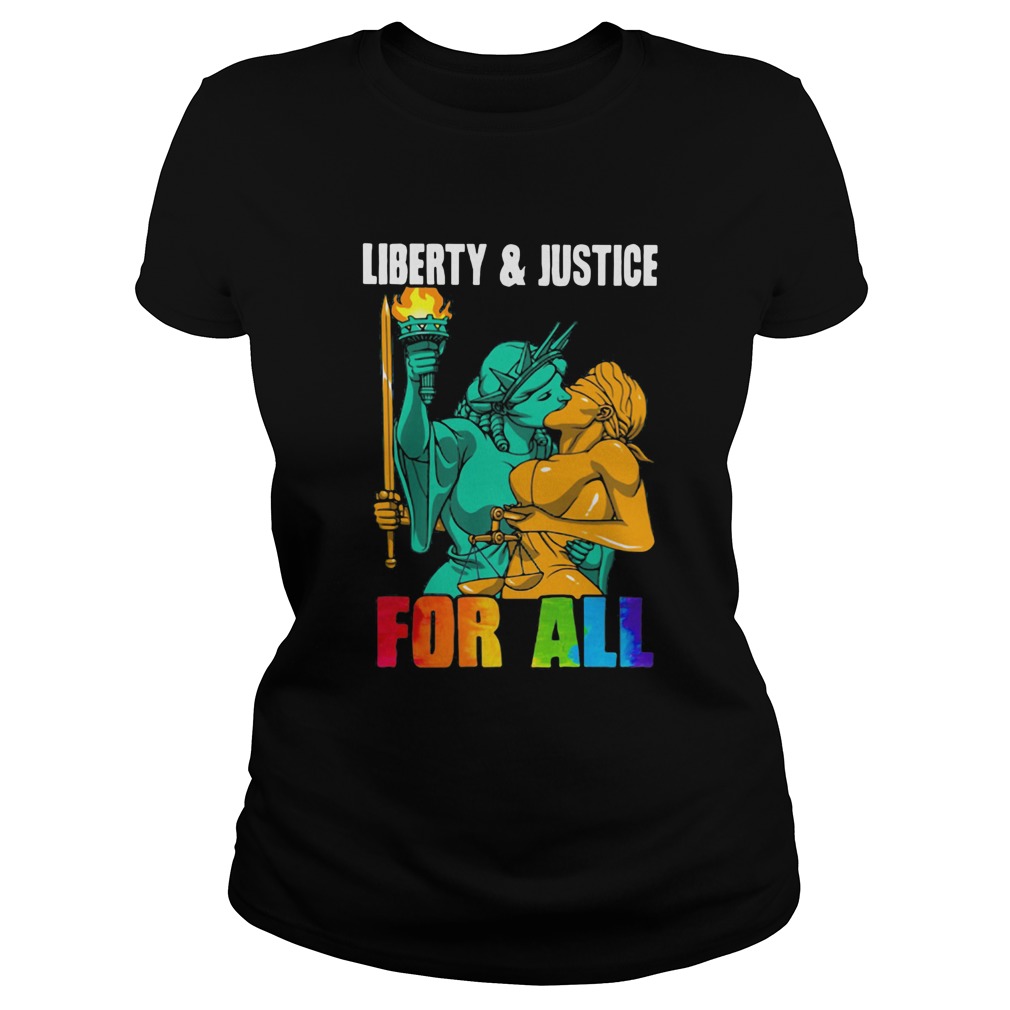 Liberty and justice for all lgbt  Classic Ladies