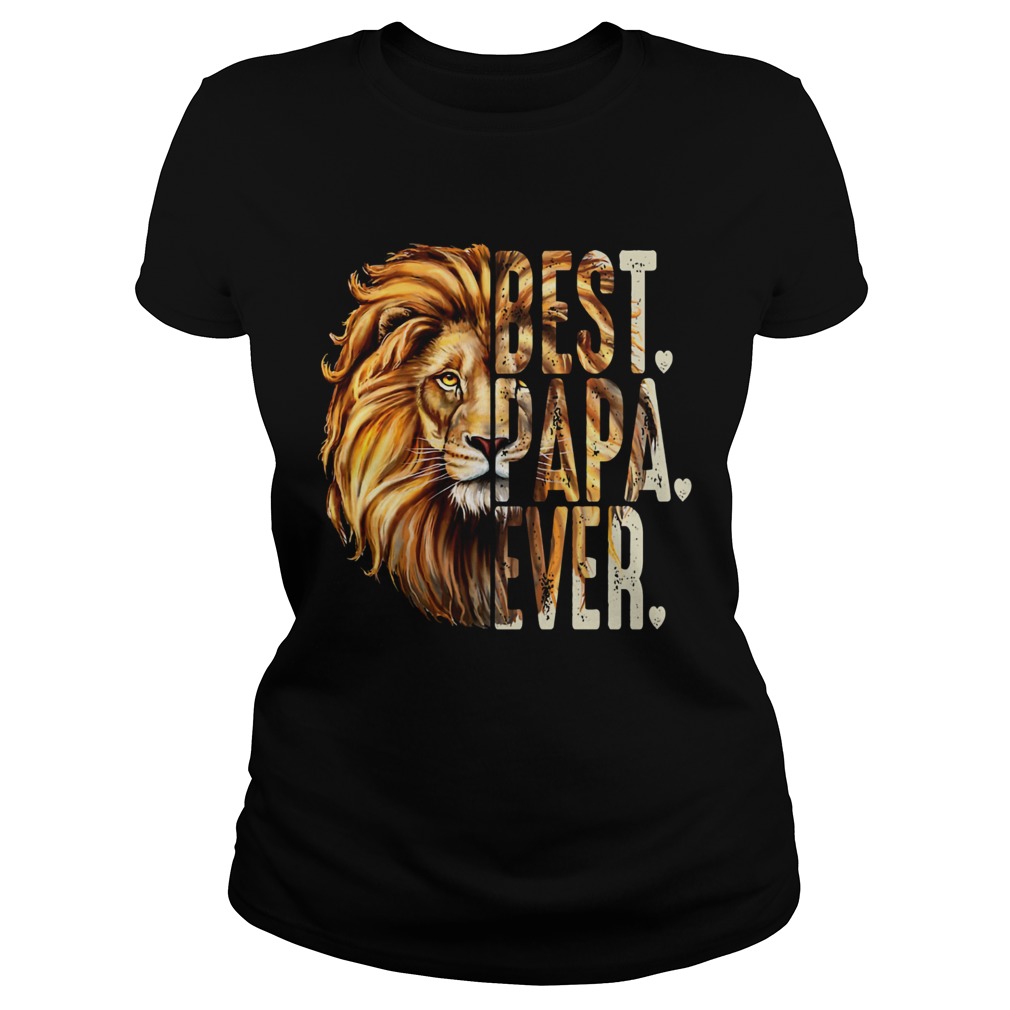 Lion Best Papa Ever  Classic Ladies