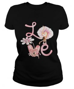 Love Flower Ballet Pink  Classic Ladies