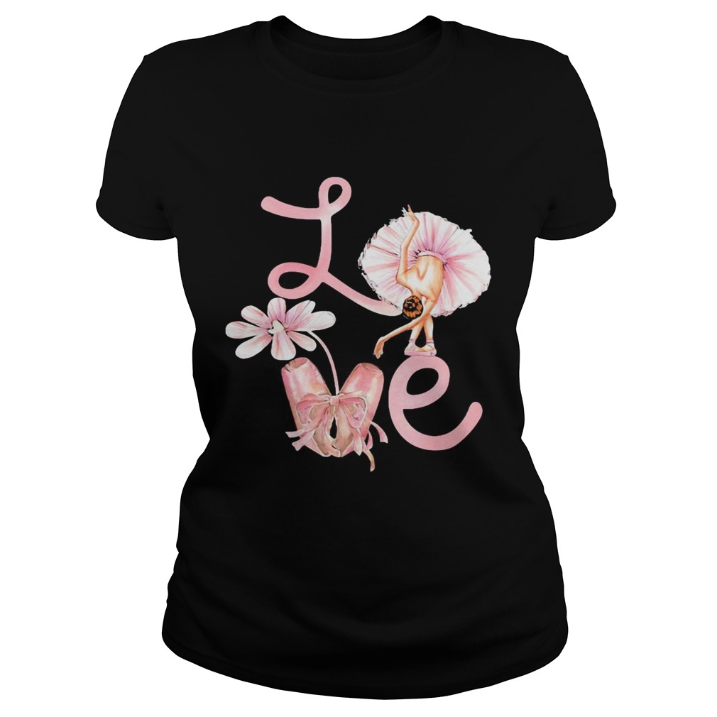 Love Flower Ballet Pink Classic Ladies