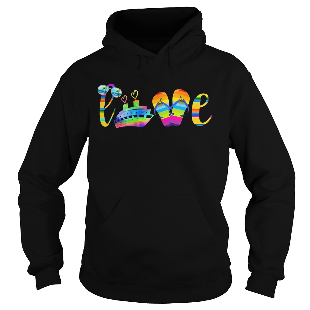 Love Ship Sandals LGBT Hoodie