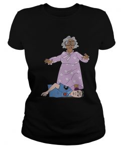 Madea Kneeling On The Neck Police  Classic Ladies
