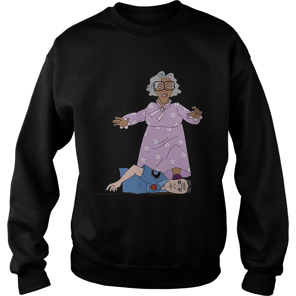 Madea Kneeling On The Neck Police  Sweatshirt