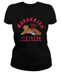 Maharajah jungle tral see tigers monkeys and dragons  Classic Ladies
