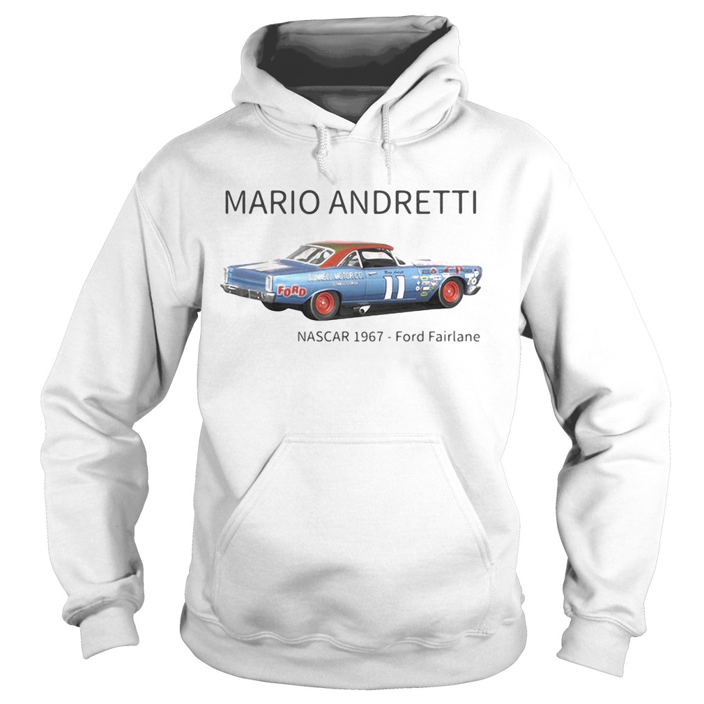 Mario andretti nascar 1967 ford fairlane Hoodie