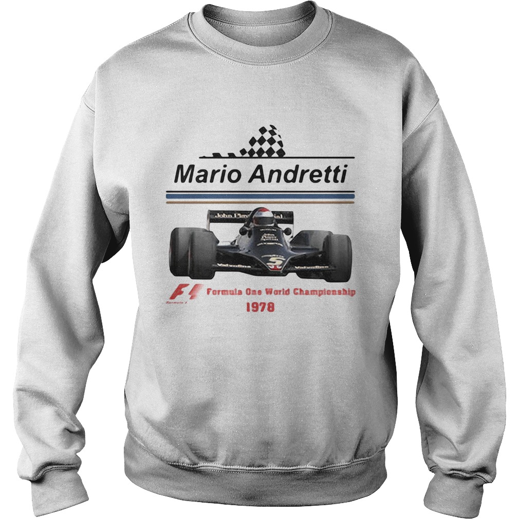 Mario andretti racing athletes formula one world championship 1978 Sweatshirt