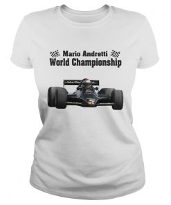 Mario andretti world championship flag  Classic Ladies