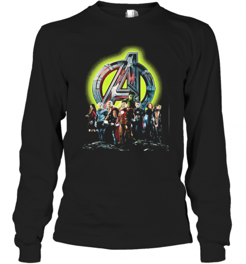 Marvel Avenger Character Hero T-Shirt Long Sleeved T-shirt 