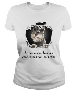 Miniature schnauzer se voce nao tem um voce nunca vai entender  Classic Ladies