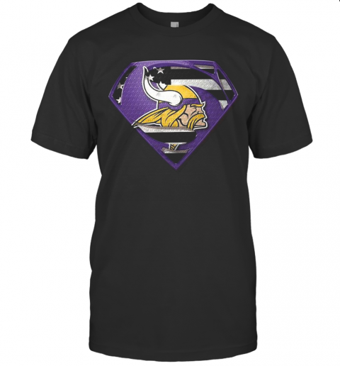 Minnesota Vikings Superman T-Shirt
