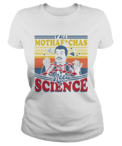 Mothaf Chas Nedd Science Vintage Retro  Classic Ladies