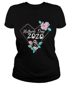 Mothers day 2020 mask heart panda flower  Classic Ladies