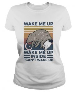 Mouse wake me up wake me up inside I cant wake up vintage retro  Classic Ladies