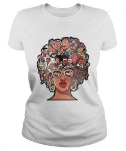 My Roots Afro Girl Heat Transfer  Classic Ladies