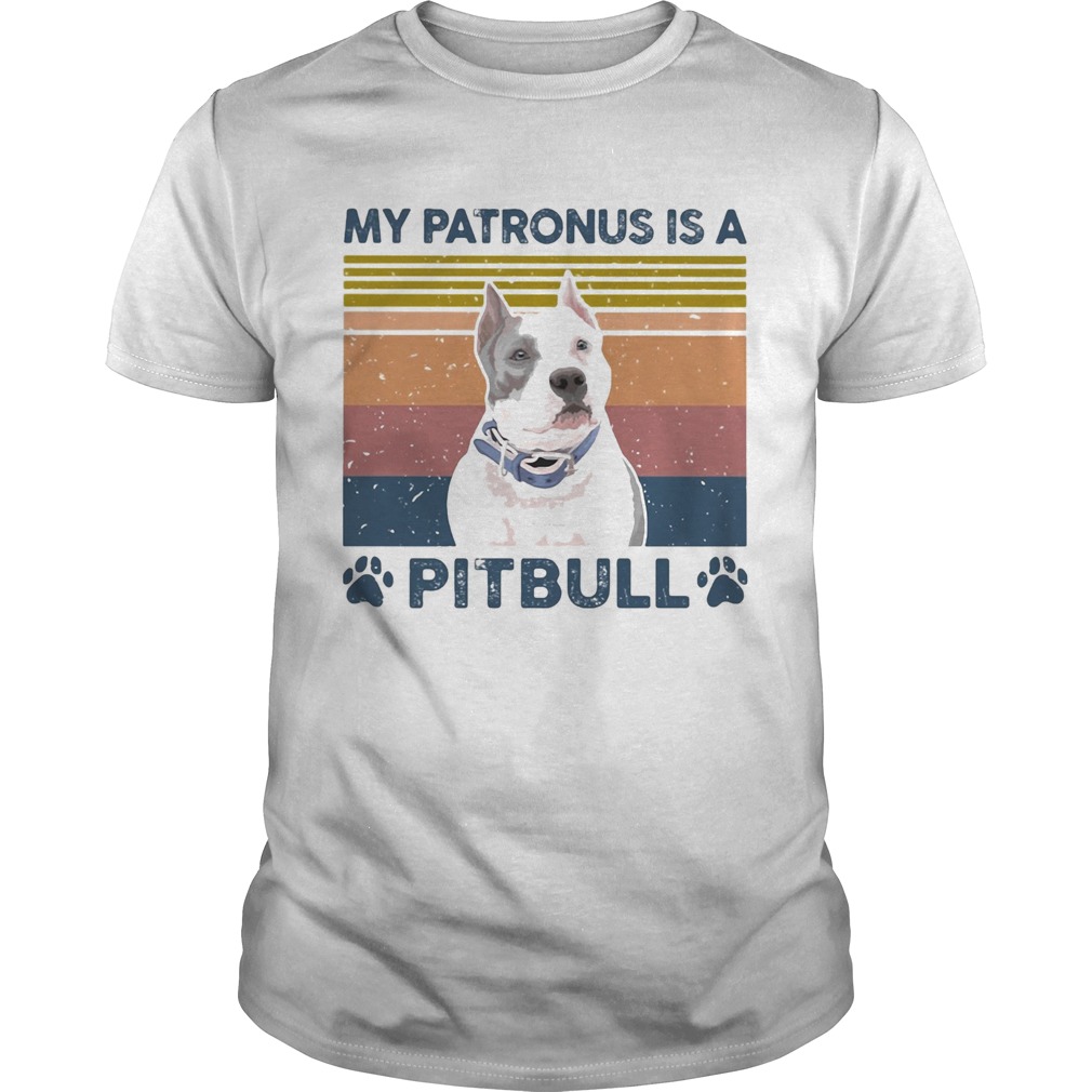 My patronus is a Pitbull paw vintage shirt