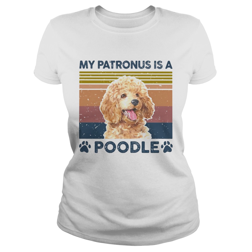 My patronus is a Poodle vintage Classic Ladies
