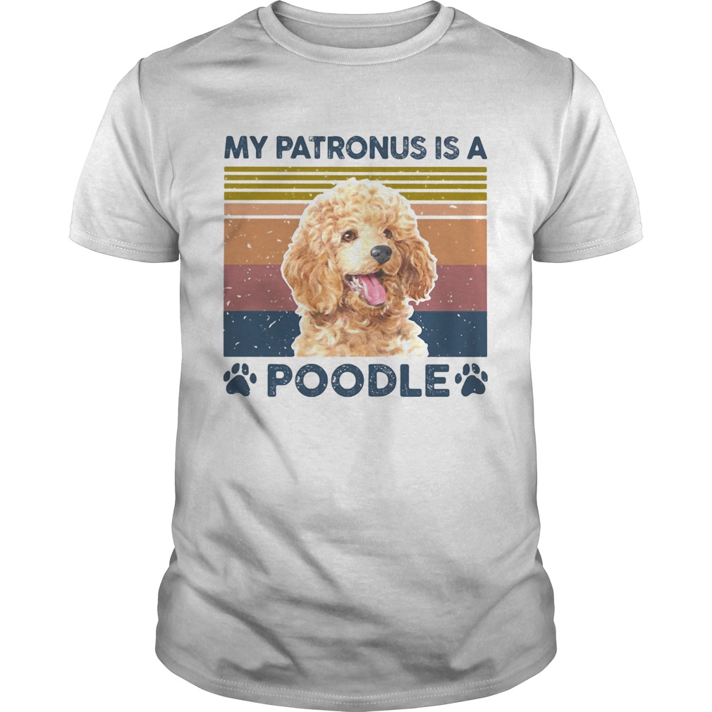 My patronus is a Poodle vintage shirt
