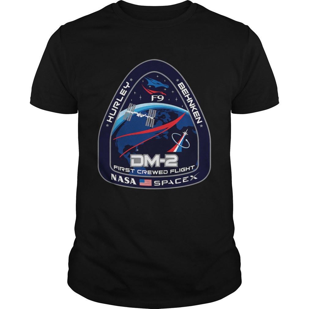 NASA SpaceX DM2 First Crewed Flight shirt