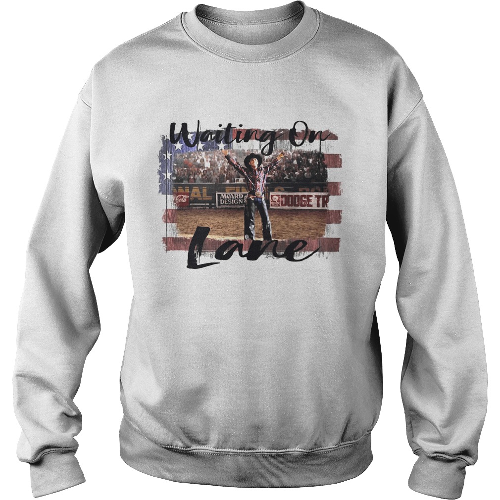 Nice Luke Perry Waiting On Lane American Flag  Sweatshirt