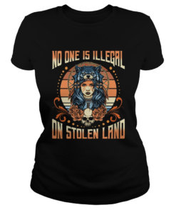 No One Is Illegal On Stolen Land Girl Skullcap  Classic Ladies