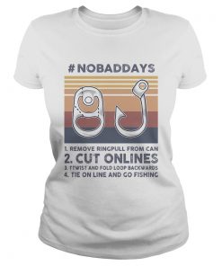 No bad days remove ring pull from can cut onlines vintage retro  Classic Ladies