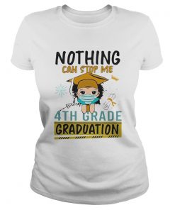 Nothing can stop me 4th grade graduation girl face mask  Classic Ladies