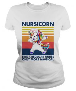 Nursicorn Like A Regular Nurse Only More Magical Vintage  Classic Ladies