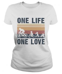 One Life One Love Bike Bikecil Vintage Retro  Classic Ladies
