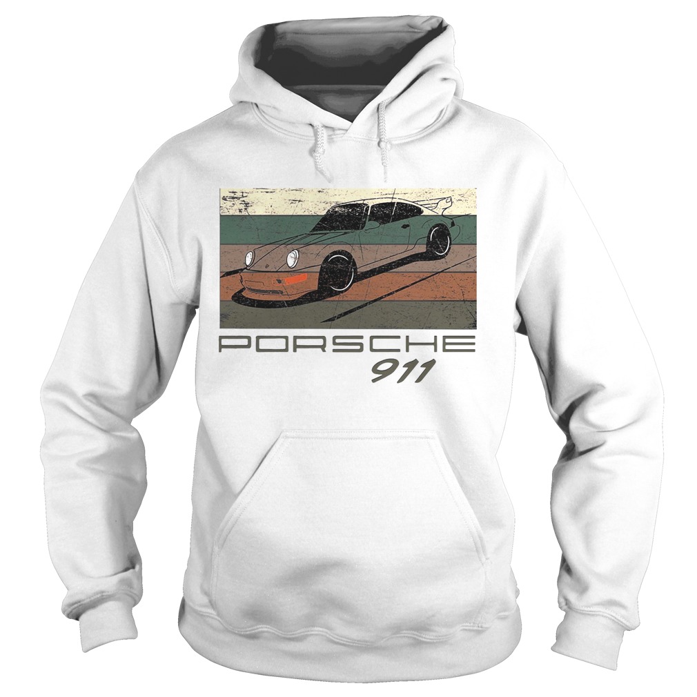 Porsche 911 Car Vintage Retro Hoodie