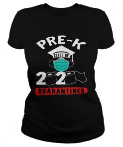 Prek grad graduation class of 2020 quarantined toilet paper mask  Classic Ladies