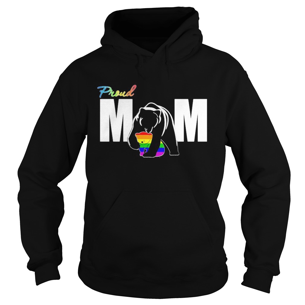 Proud Mom Bear LGBT Pride Hoodie