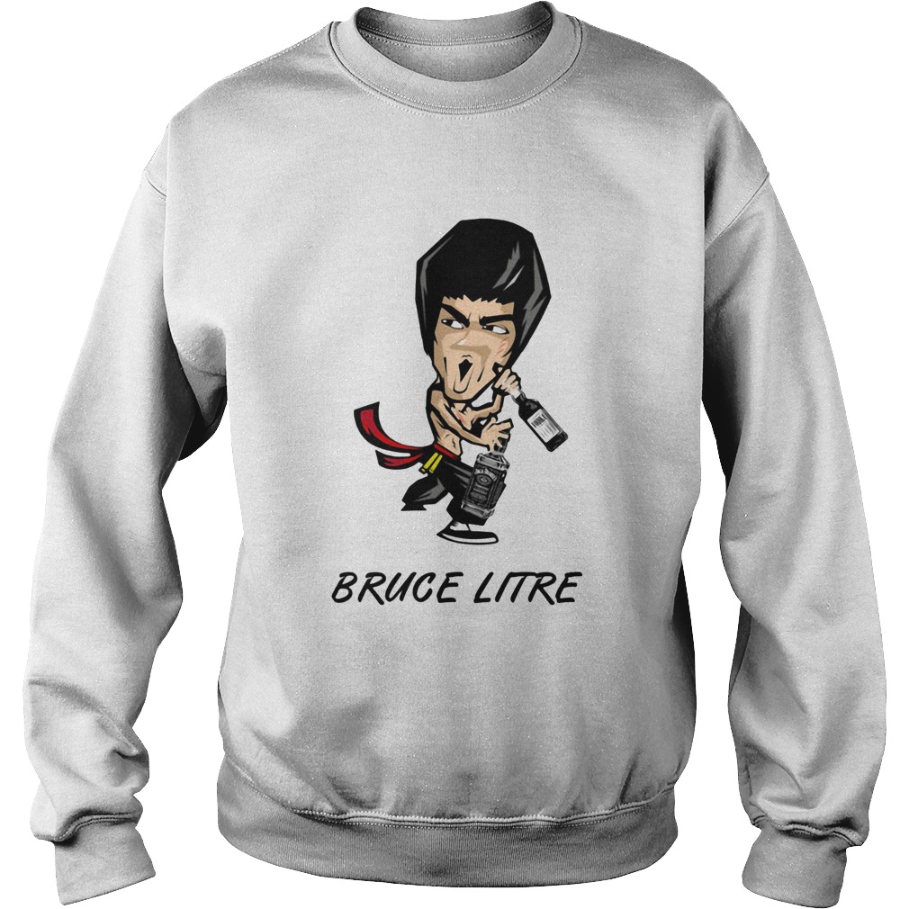 Pruce Litre with Wine Pruce Lee Sweatshirt