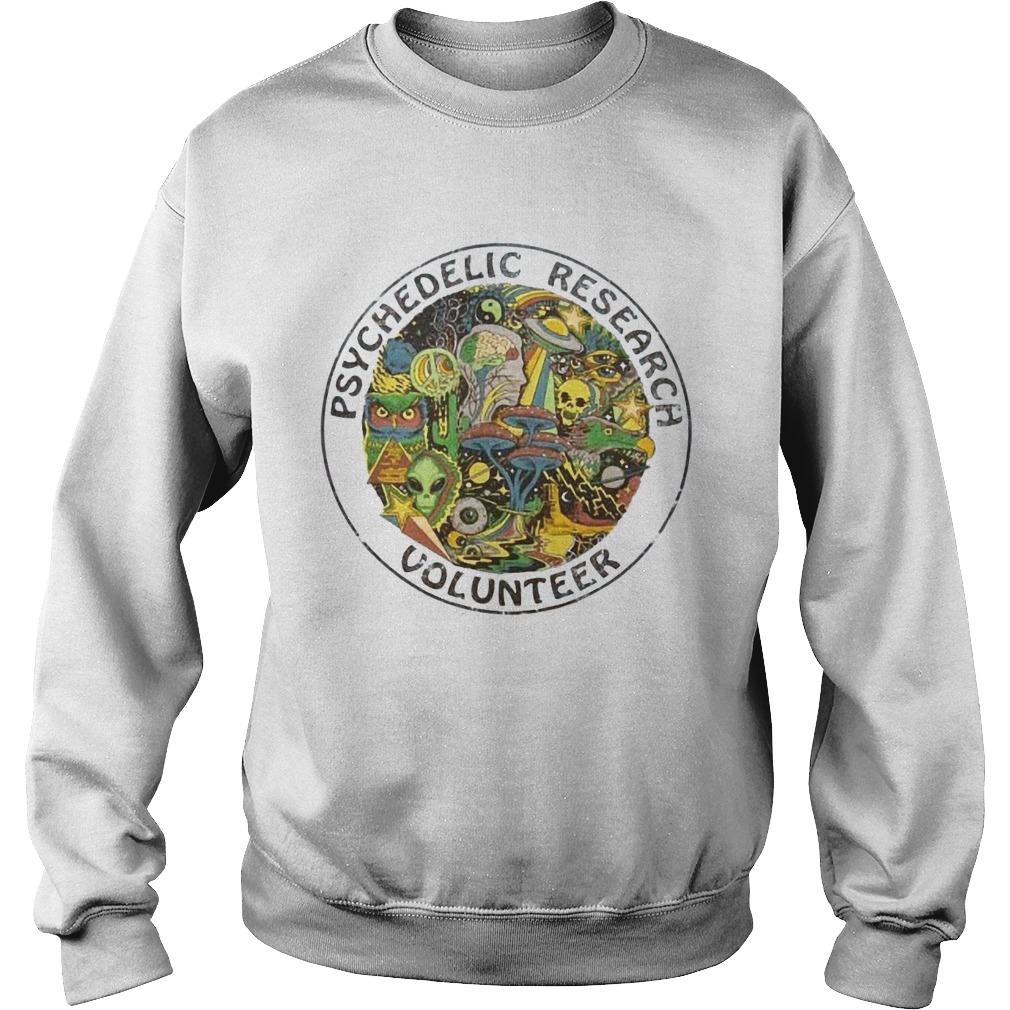Psychedelic Research Volunteer Ringer Sweatshirt
