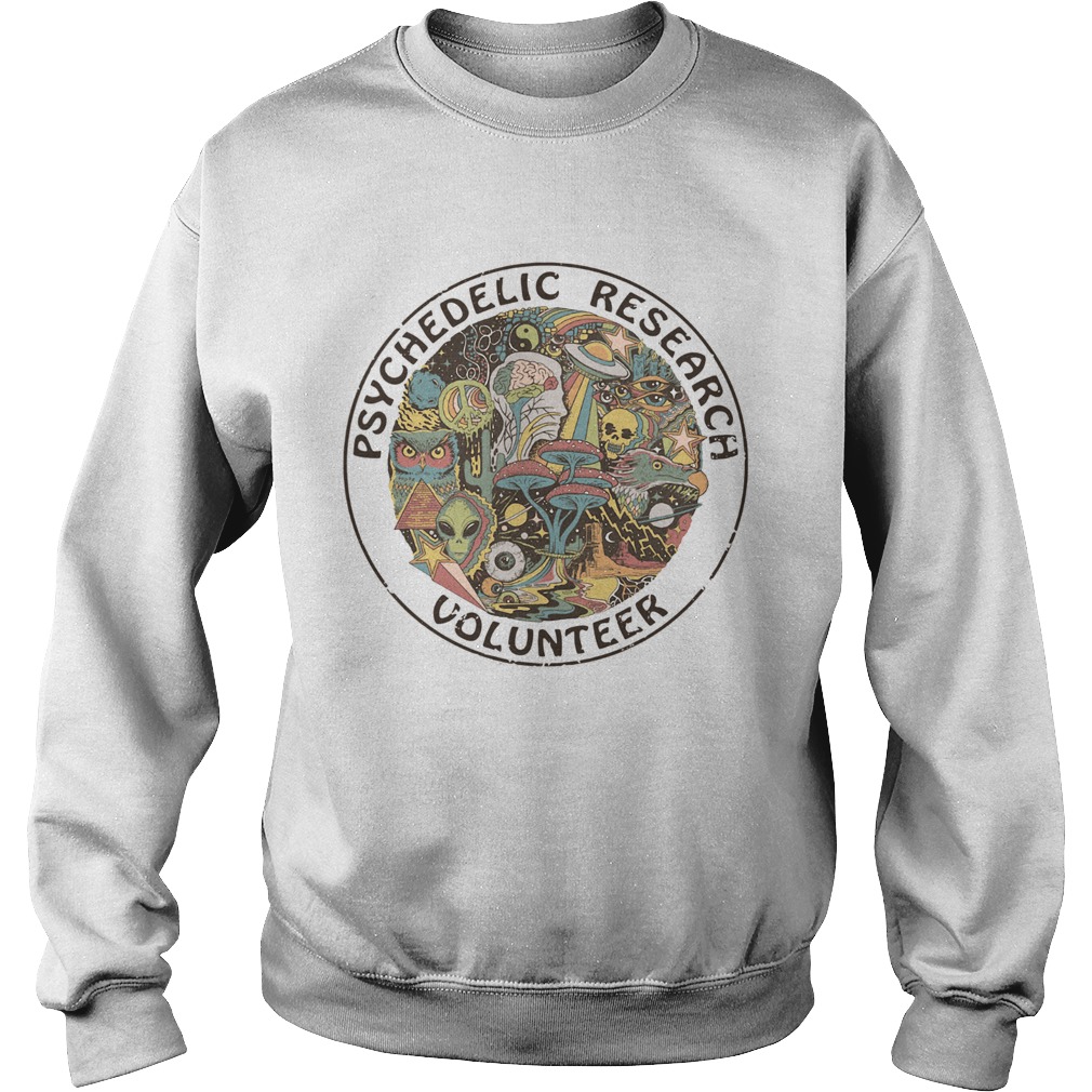 Psychedelic Research Volunteer Ringer Sweatshirt