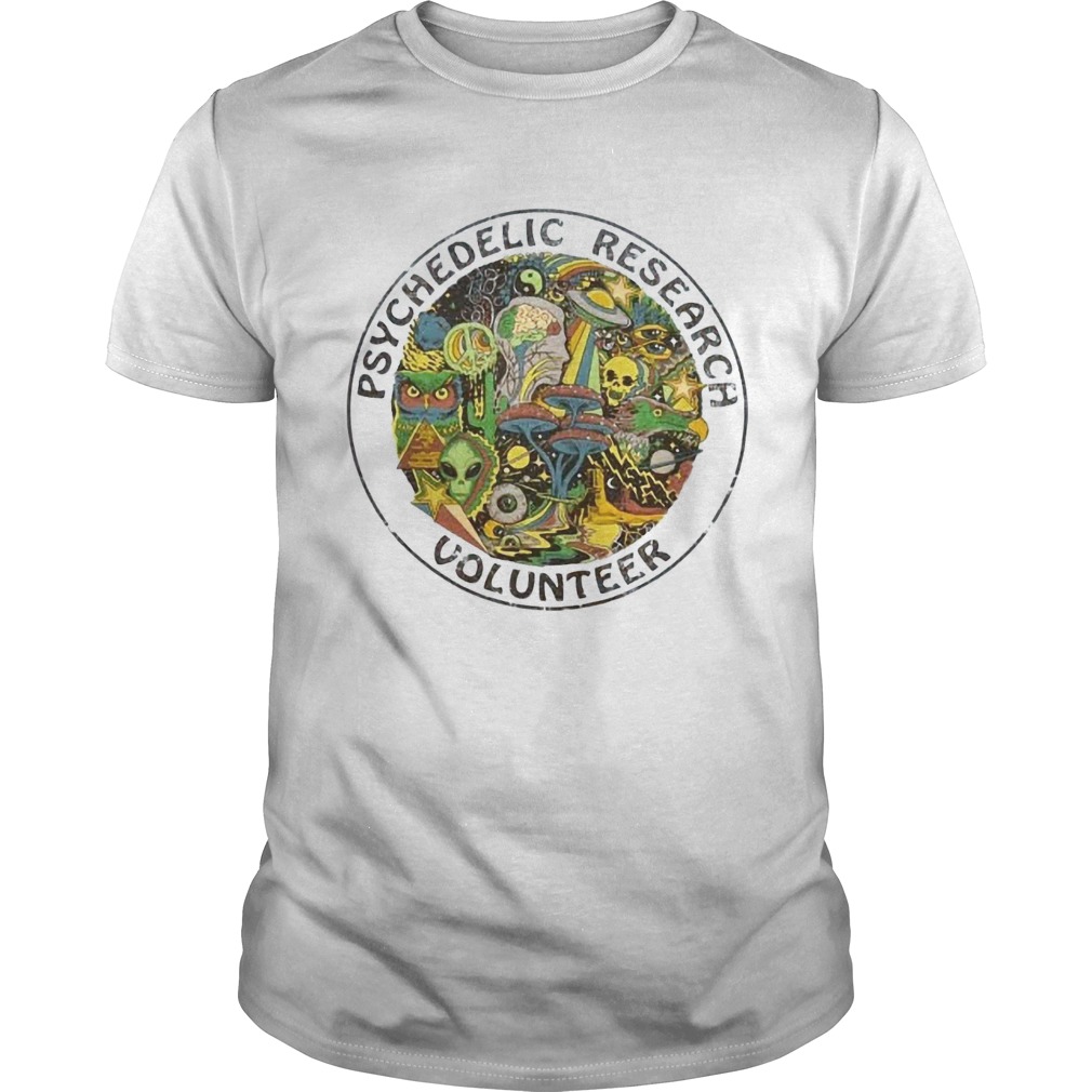Psychedelic Research Volunteer Ringer shirt