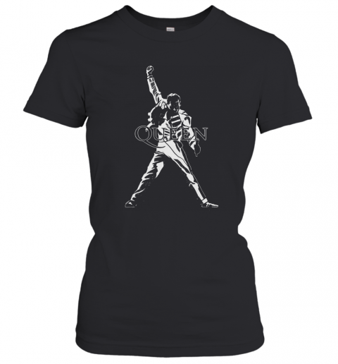 Queen Legendary Pose Freddie Mercury T-Shirt Classic Women's T-shirt