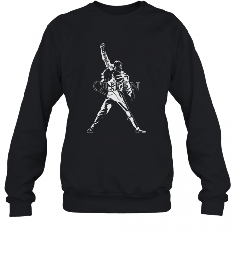 Queen Legendary Pose Freddie Mercury T-Shirt Unisex Sweatshirt