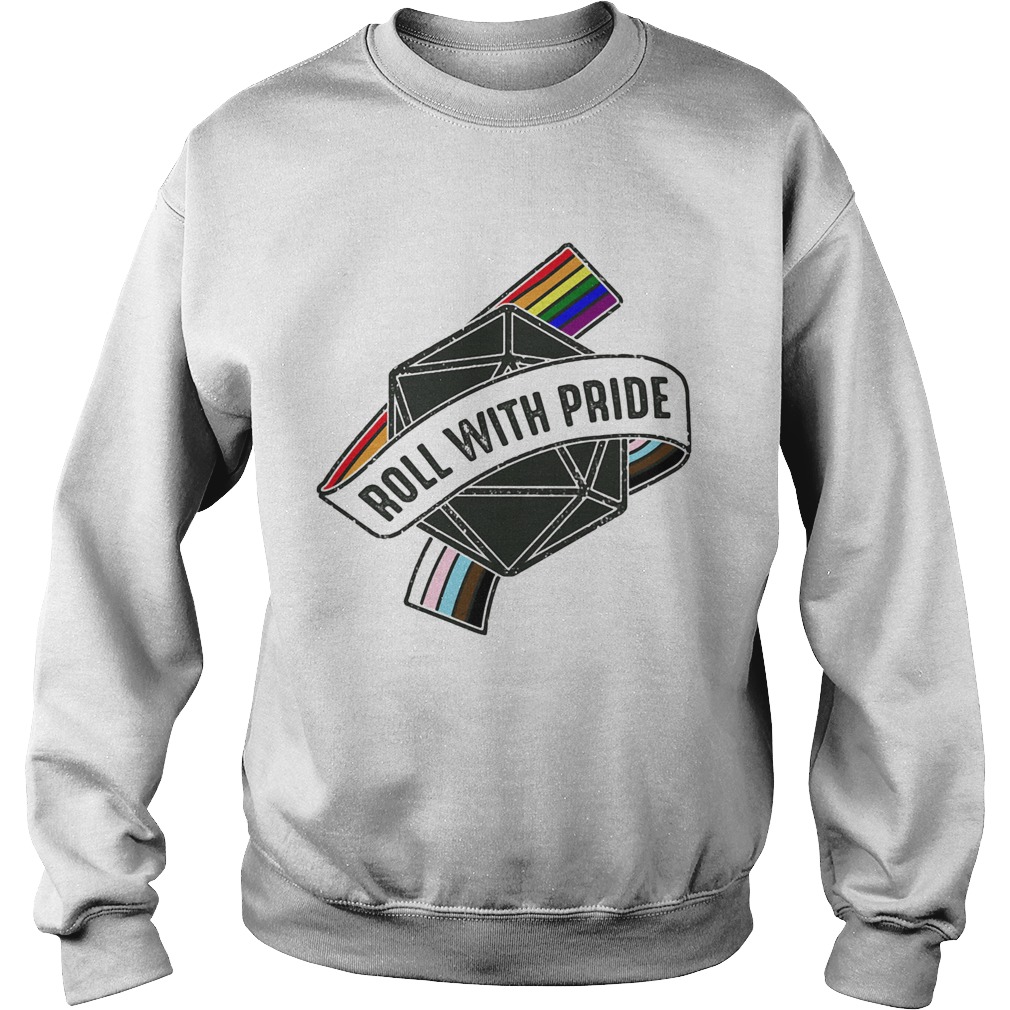 Roll with pride LGBT Sweatshirt