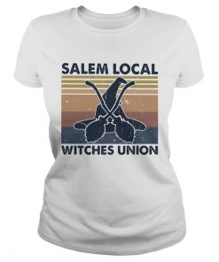 Salem Local Witches Union Vintage Retro  Classic Ladies