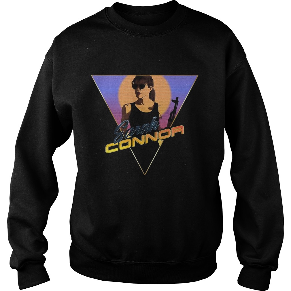 Sarah Connor Terminator Vaporwave Sweatshirt
