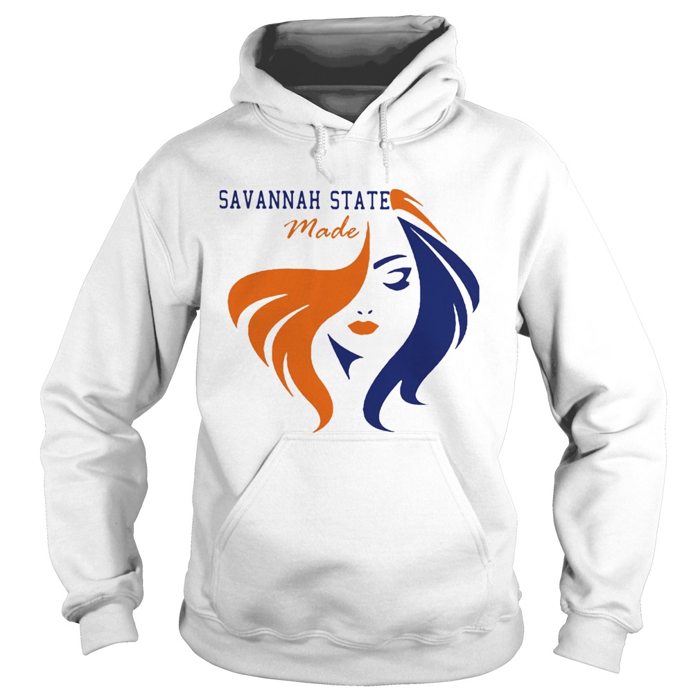 Savannah state made girl  Hoodie