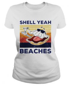 Shell Yeah Beaches Vintage  Classic Ladies