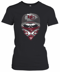 Skull Face Mask Kansas City Chiefs Logo T-Shirt Classic Women's T-shirt