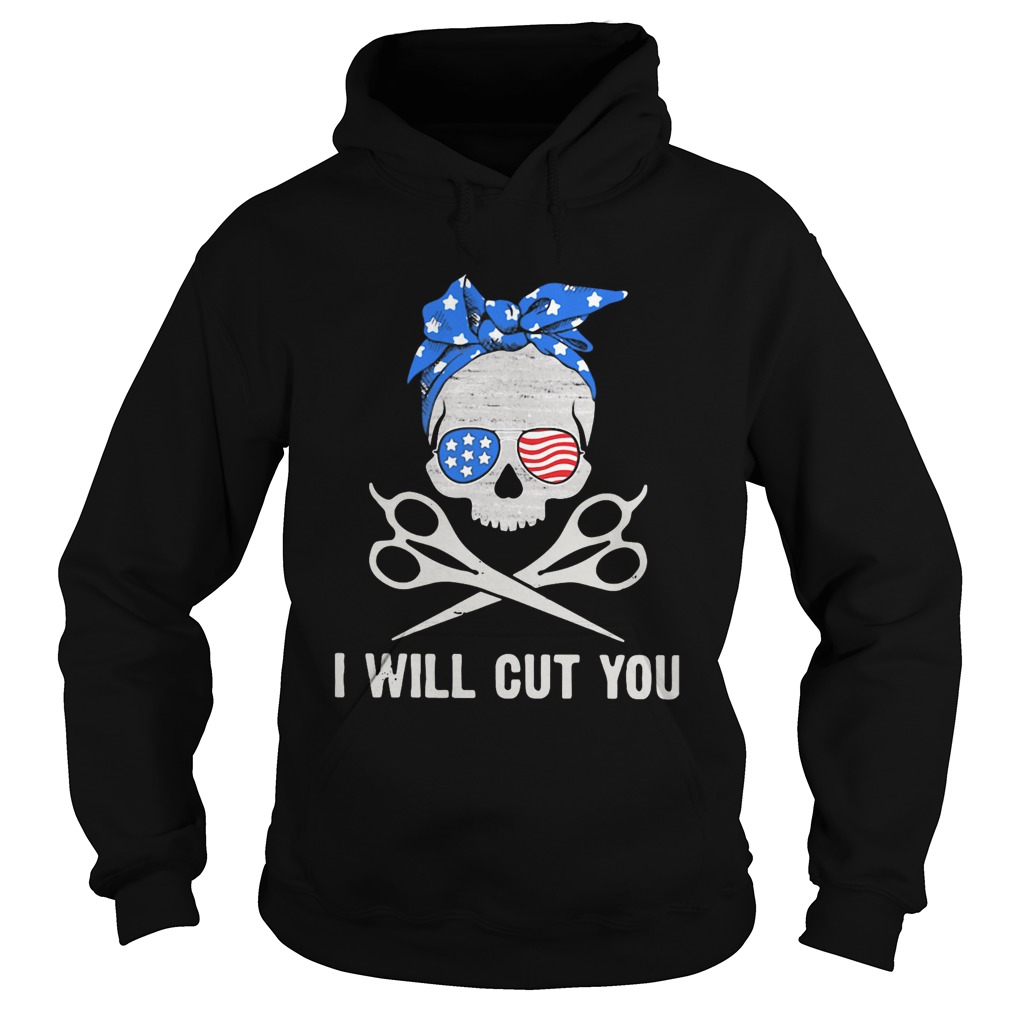 Skull I Will Cut You Hoodie