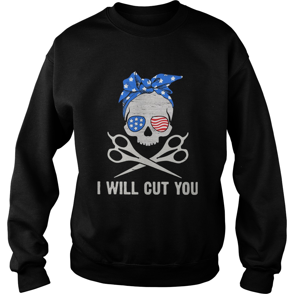 Skull I Will Cut You Sweatshirt
