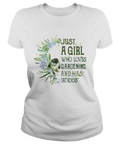 Skull cactus just a girl who loves gardening and has tattoos  Classic Ladies