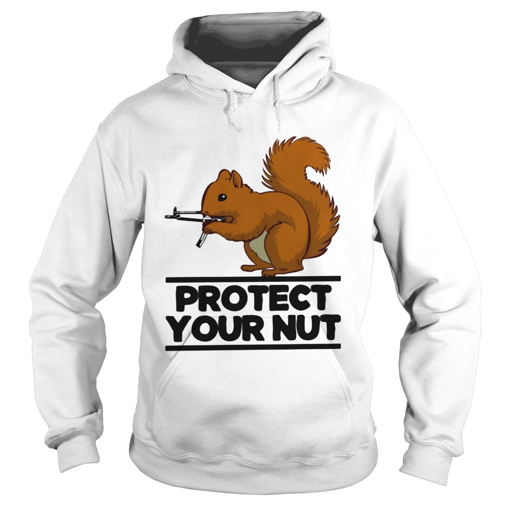 Squirrel protect your nut gun  Hoodie
